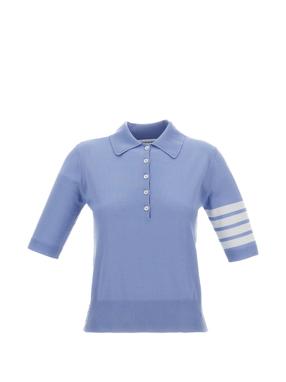 THOM BROWNE Thom Browne Women Wool Polo Shirt