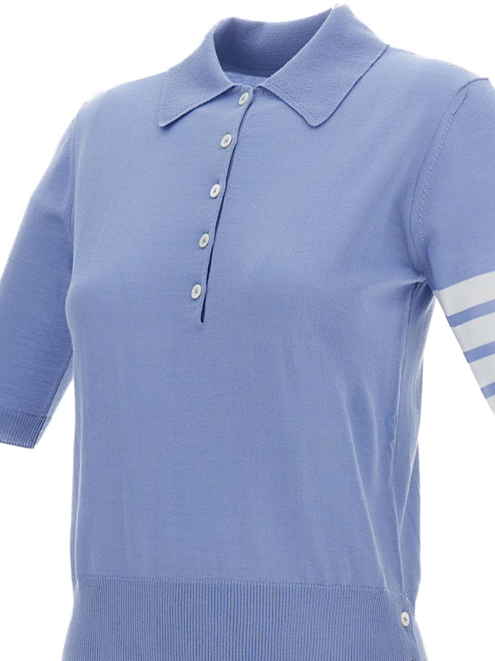 THOM BROWNE Thom Browne Women Wool Polo Shirt