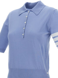 THOM BROWNE Thom Browne Women Wool Polo Shirt