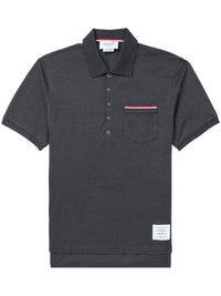 Thom Browne Men Cotton Polo Shirt