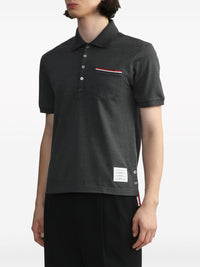 Thom Browne Men Cotton Polo Shirt