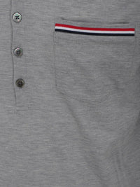 Thom Browne Men Cotton Polo Shirt