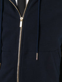 Thom Browne Men Cotton Zipped Hoodie