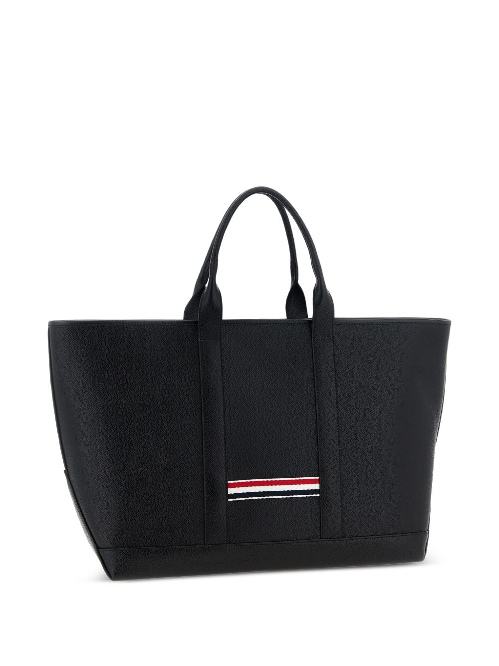 THOM BROWNE Thom Browne Men Leather Medium Tote Bag
