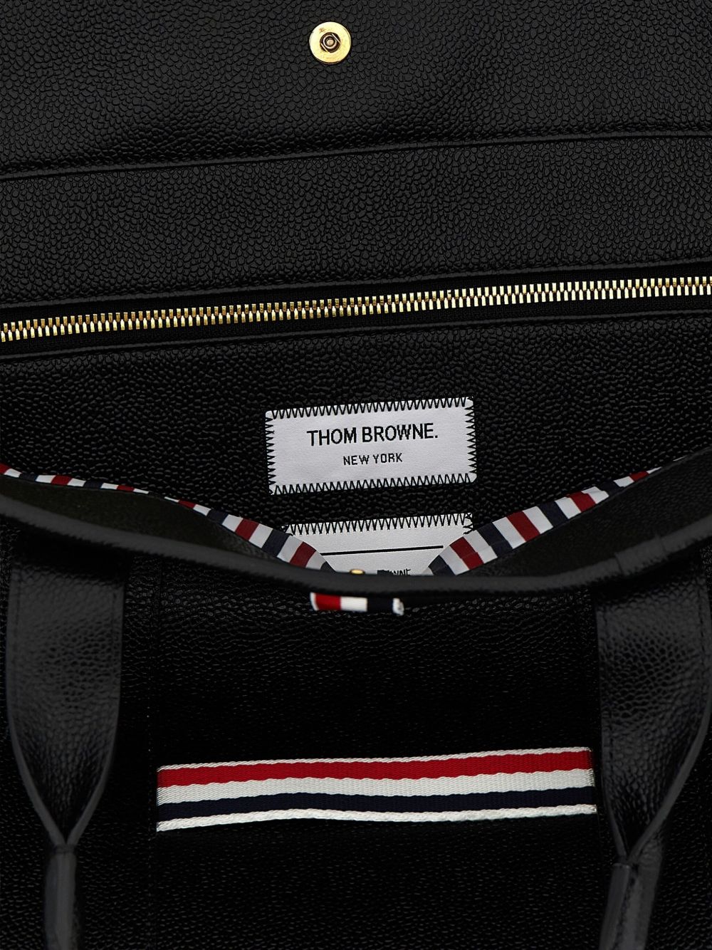 THOM BROWNE Thom Browne Women Medium Leather Tote Bag