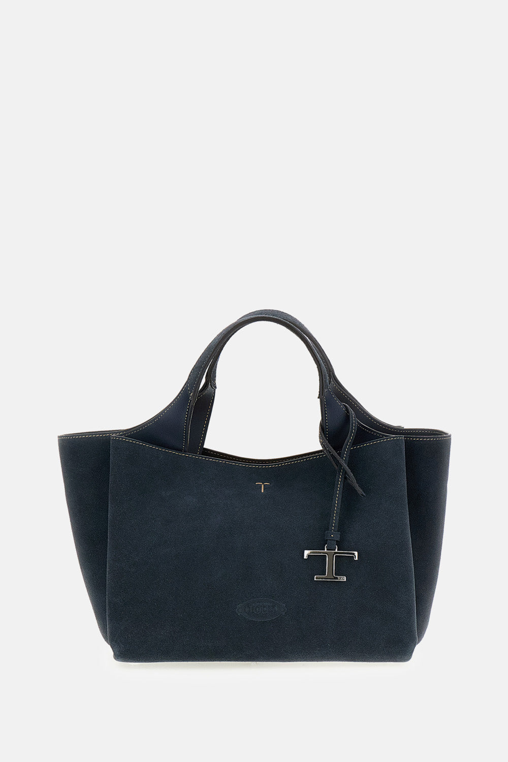 Tod's Women Apa 2 Handles Mini Suede Bag