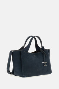 Tod's Women Apa 2 Handles Mini Suede Bag