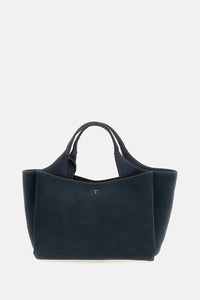 Tod's Women Apa 2 Handles Mini Suede Bag