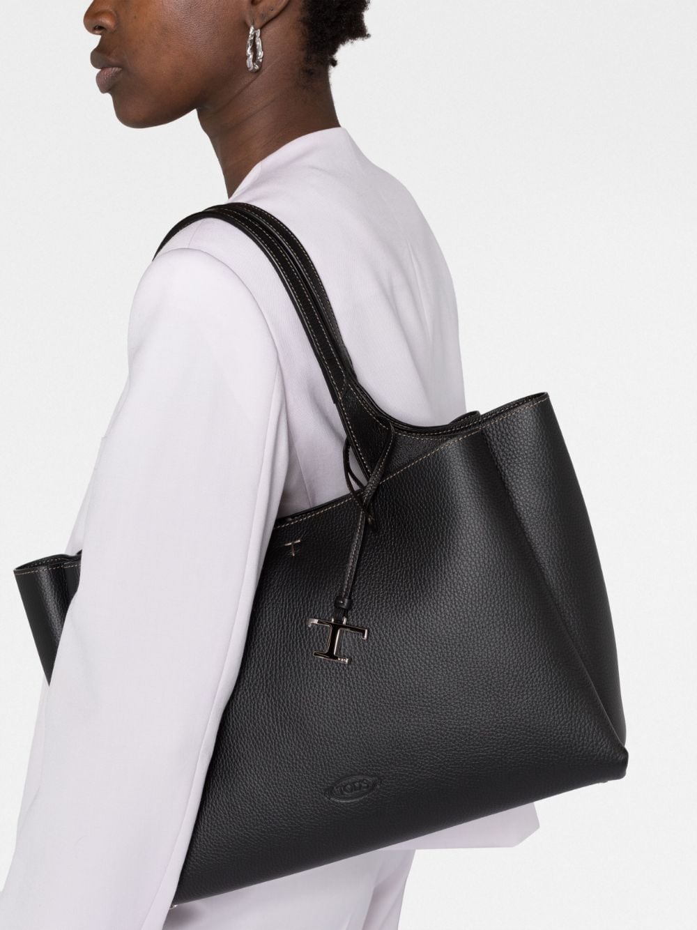 Tod's Women T Timeless Medium Leather Tote