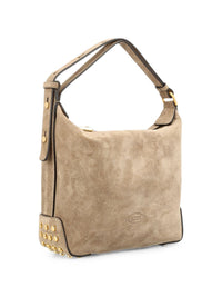 TOD'S Tod's Women Metal Dots Mini Leather Shoulder Bag