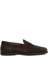 TOD'S Tod's Men Suede Leather Loafers