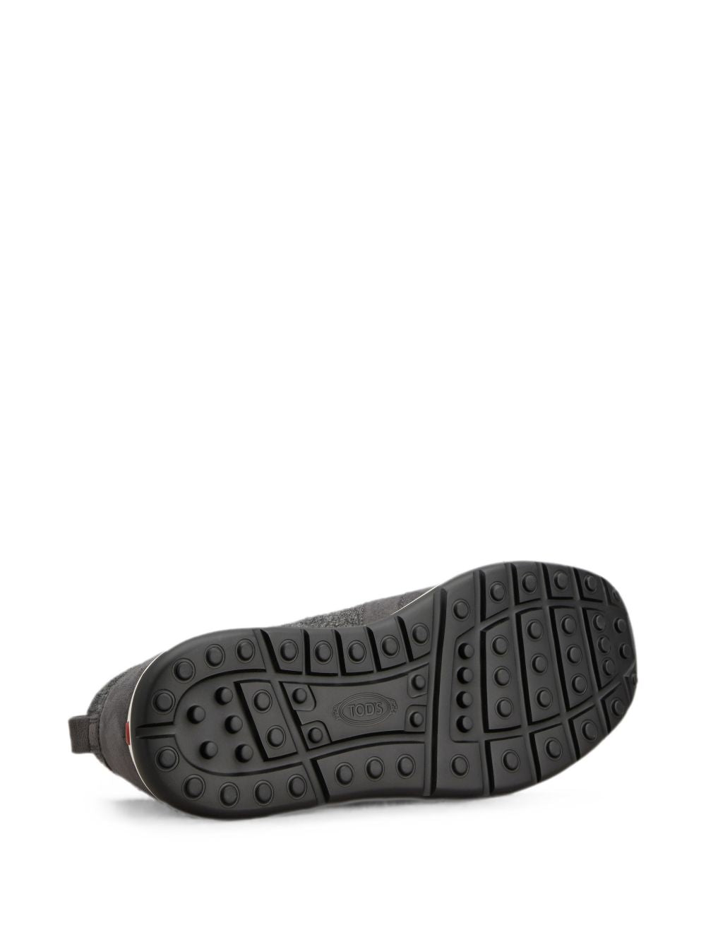 Tod's Men Leather And Knit Sneakers