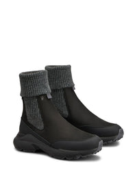 Tod's Women Leather Knitted Chelsea Boots