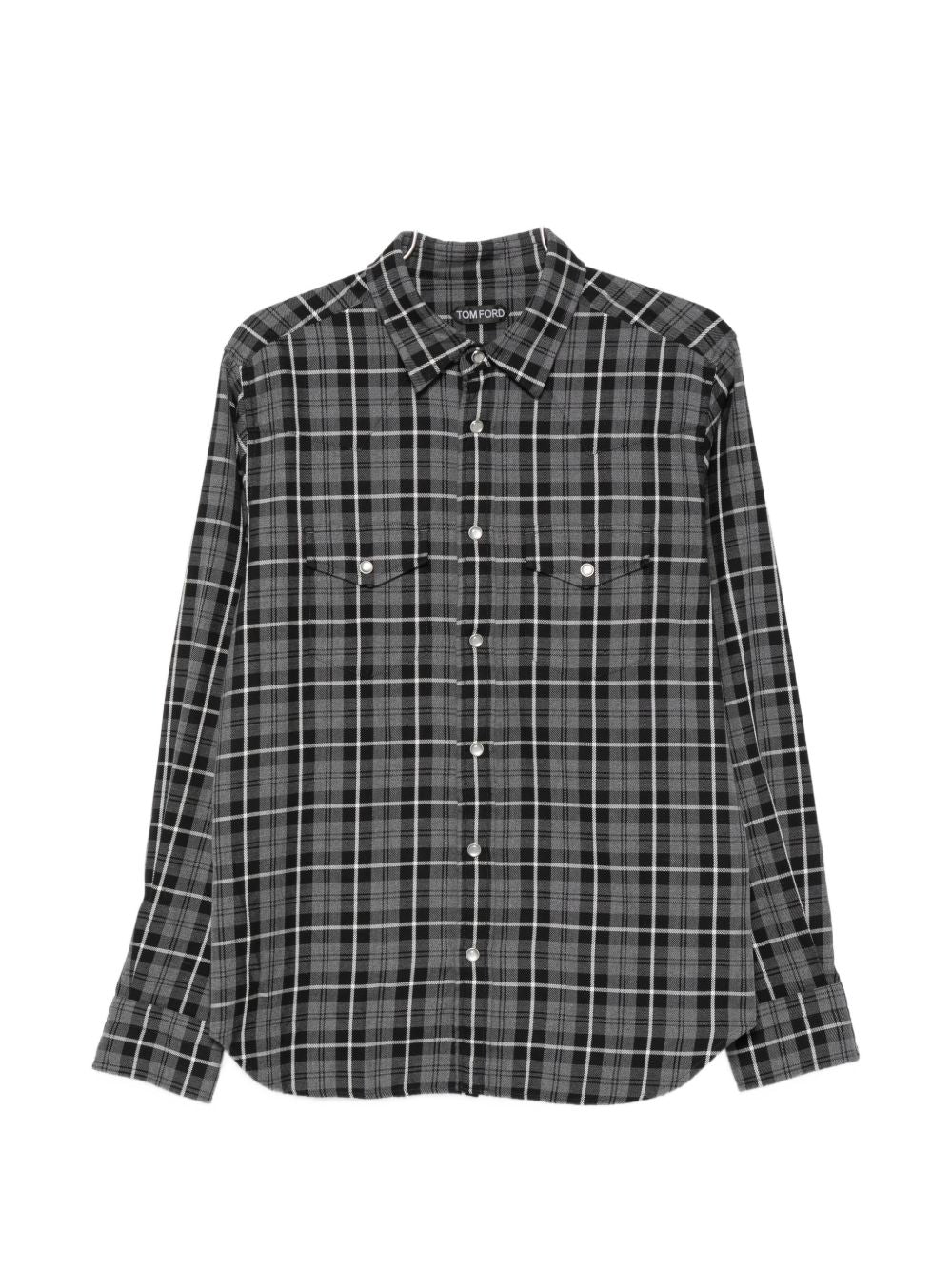 TOM FORD Tom Ford Men Checked Cotton Shirt