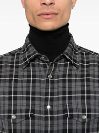 TOM FORD Tom Ford Men Checked Cotton Shirt