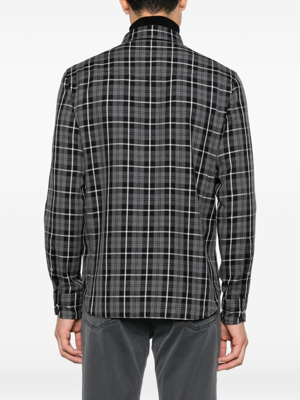 TOM FORD Tom Ford Men Checked Cotton Shirt