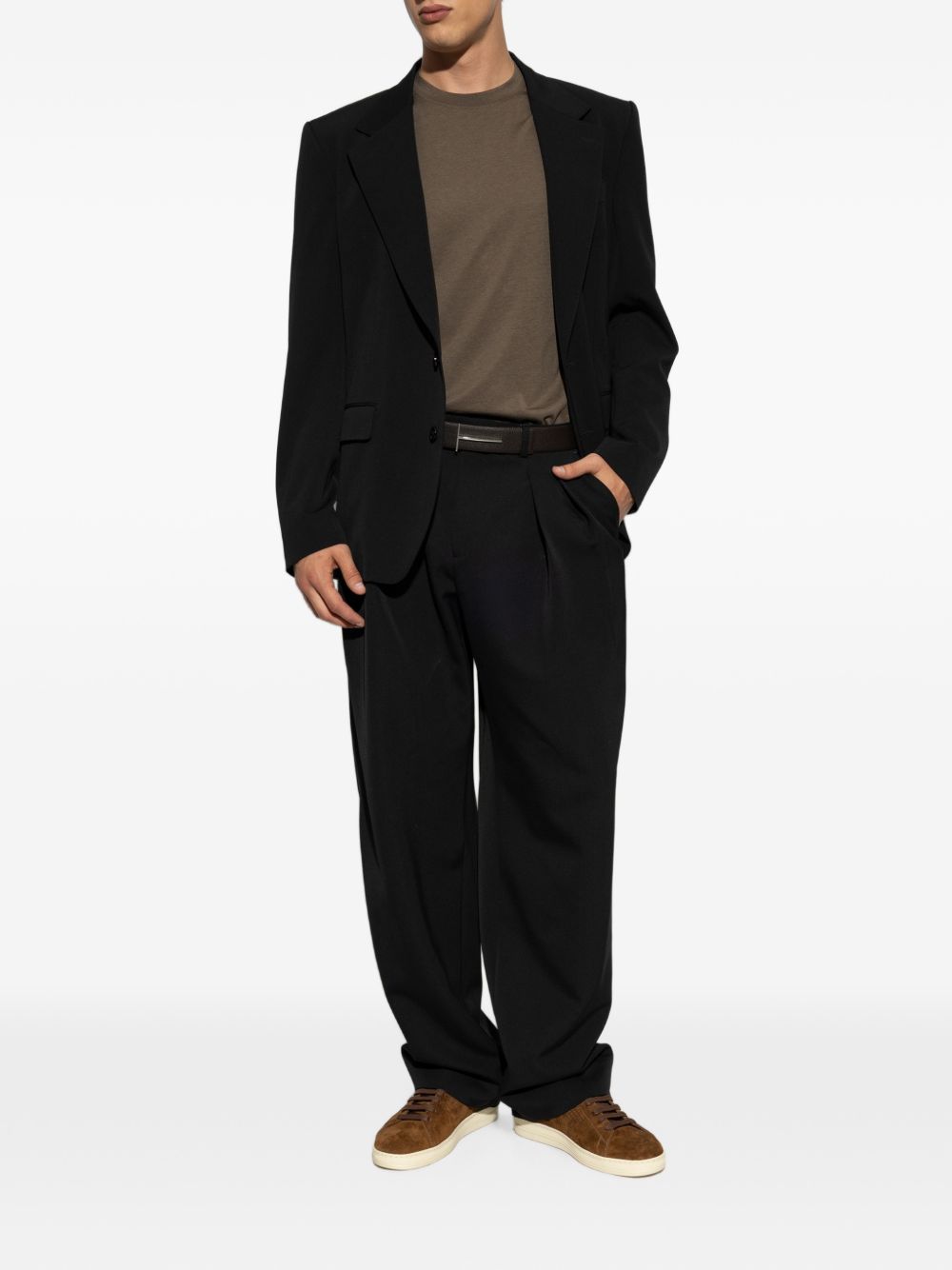Tom Ford Men Cotton Blend T-Shirt