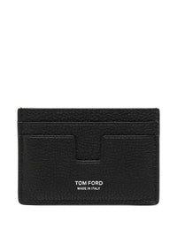 Tom Ford Men T-Line Leather Card Case