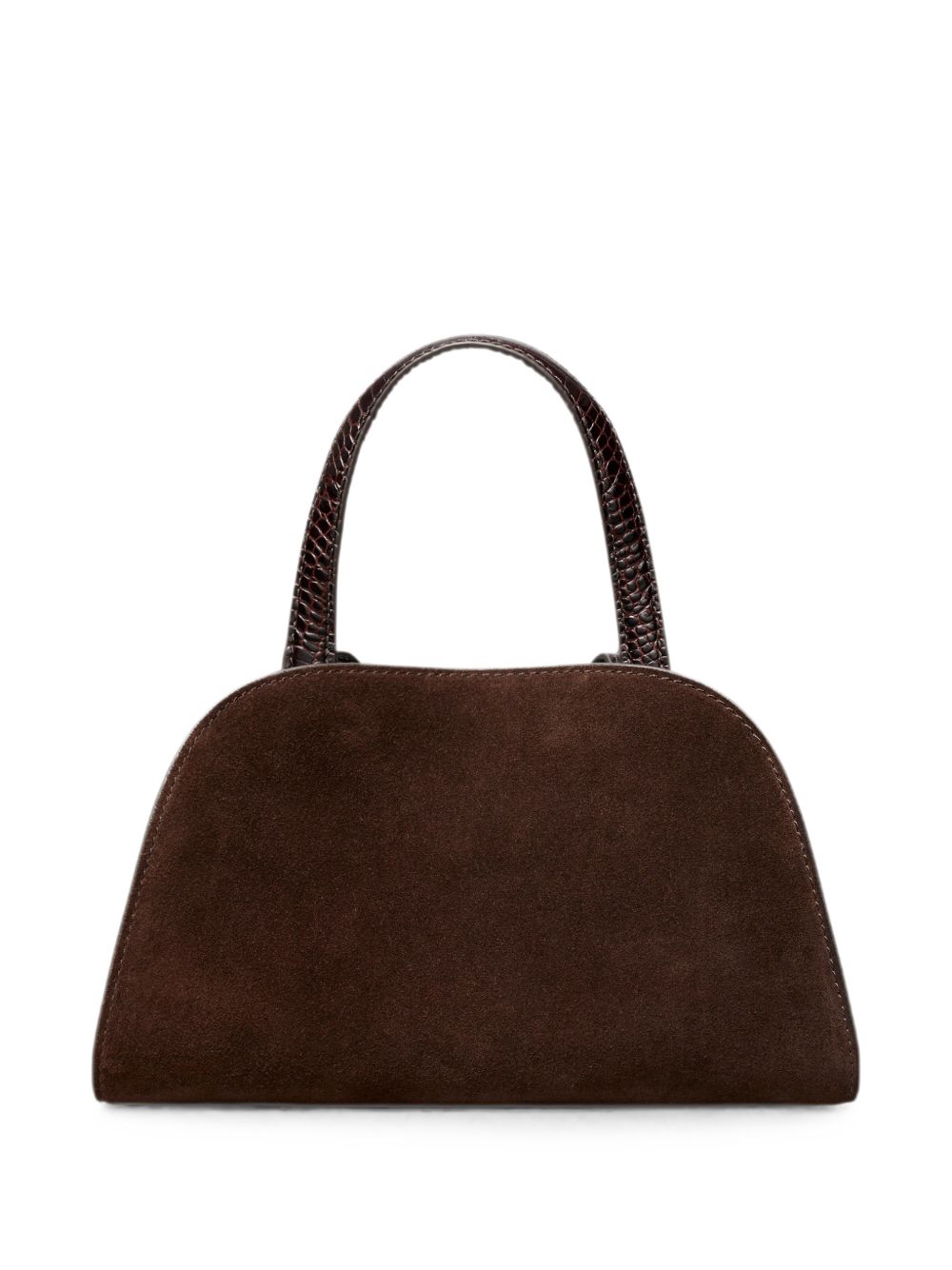 TORY BURCH Tory Burch Women Romy Small Suede Leather Boston Bag