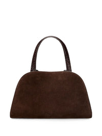 TORY BURCH Tory Burch Women Romy Small Suede Leather Boston Bag