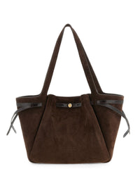 TORY BURCH Tory Burch Women Romy Suede Leather Ttoe Bag