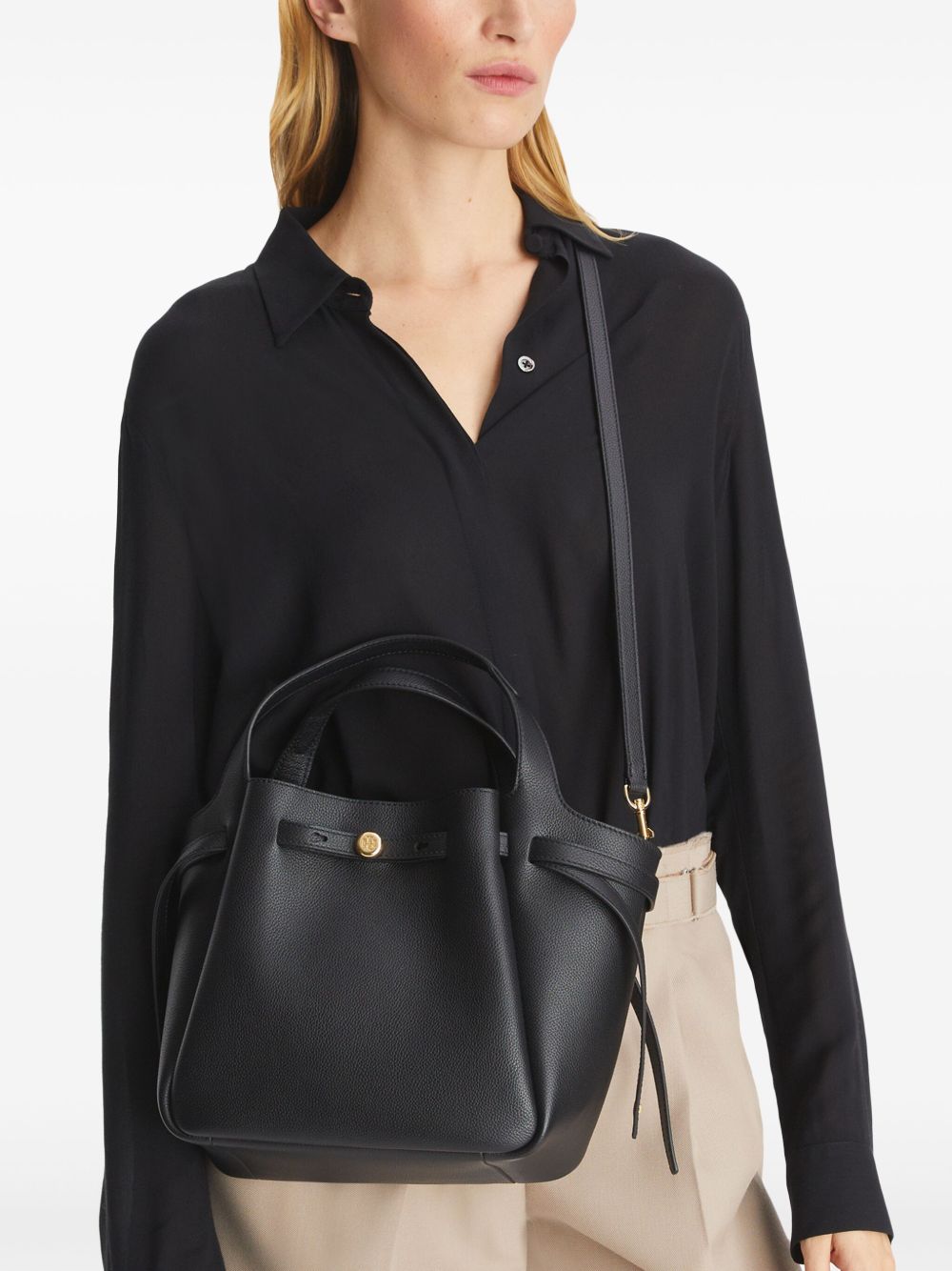 TORY BURCH Tory Burch Women Romy Small Leather Tote