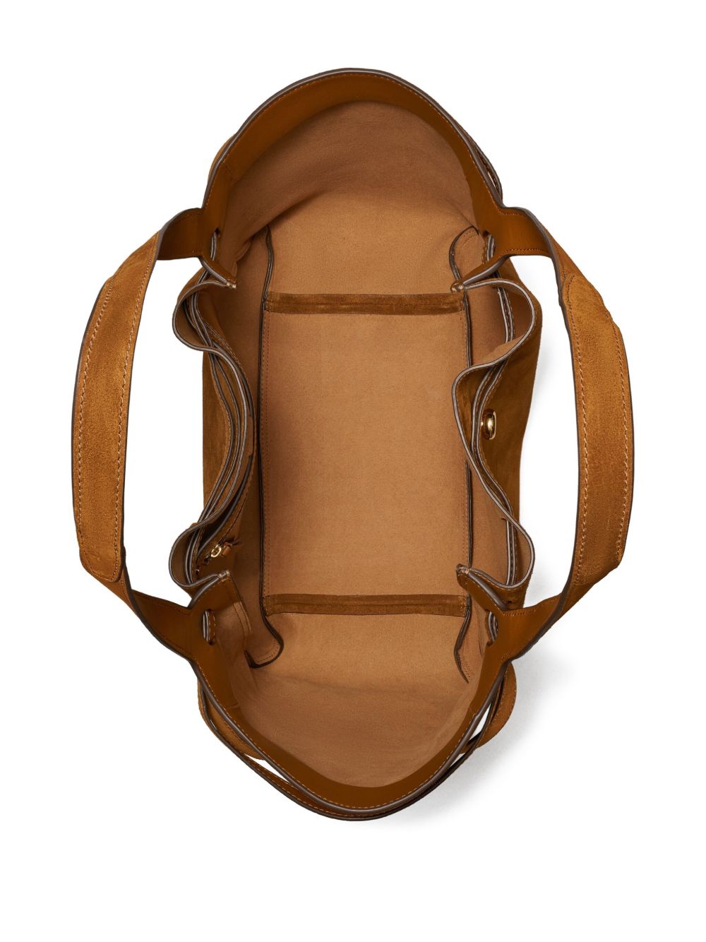 TORY BURCH Tory Burch Women Romy Suede Leather Tote