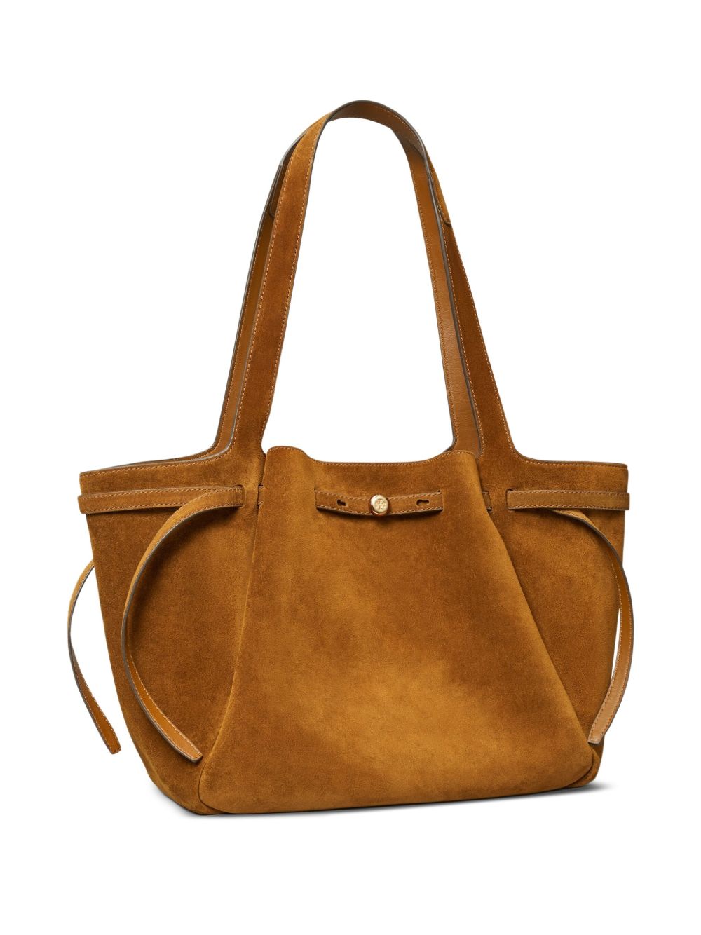 TORY BURCH Tory Burch Women Romy Suede Leather Tote