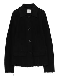 Toteme Women Raw Hem Cotton Jacket