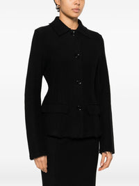 Toteme Women Raw Hem Cotton Jacket