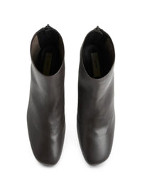 Toteme Women Leather Heel Ankle Boots