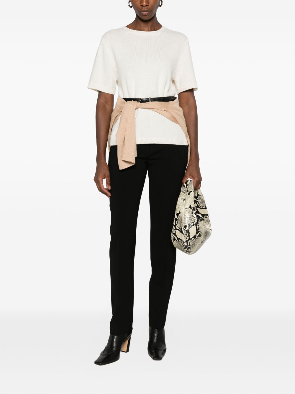 Toteme Women Wool Low-Waist Trousers
