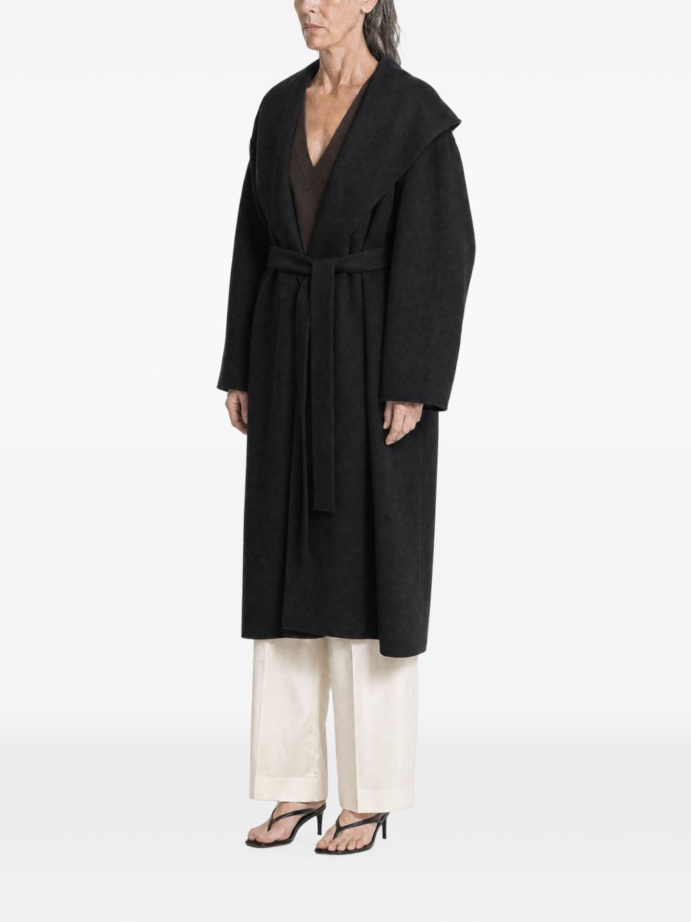 Toteme Women Wool Hooded Coat
