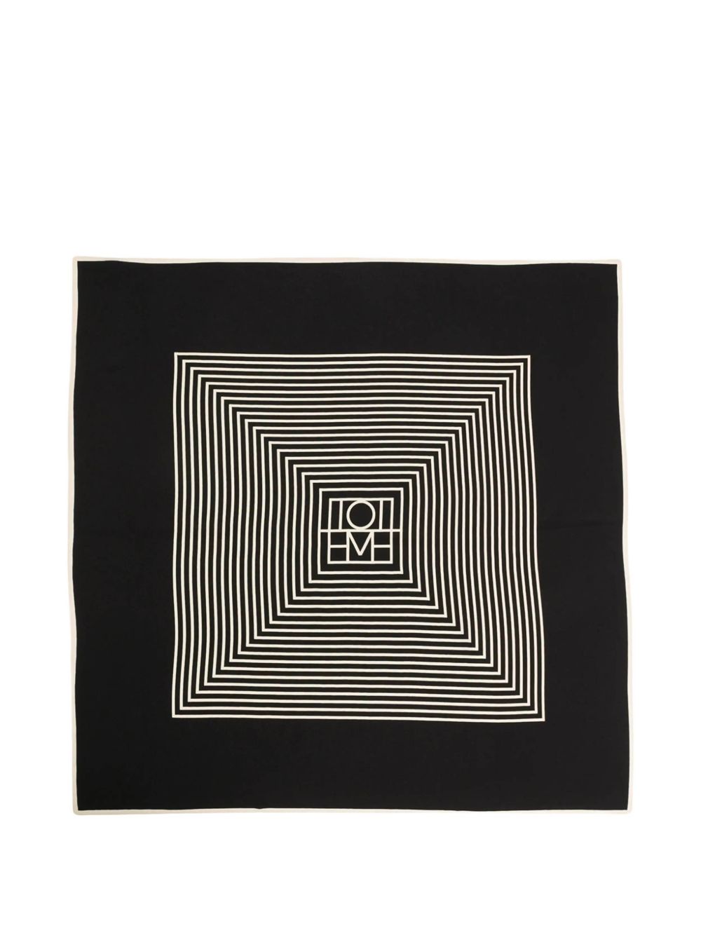 Toteme Women Monogram Silk Foulard