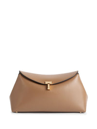 TOTEME Toteme Women T-Lock Leather Clutch