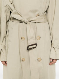 Toteme Women Cotton Blend Trench Coat