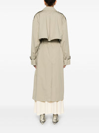 Toteme Women Cotton Blend Trench Coat