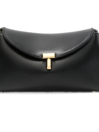 TOTEME Toteme Women T-Lock Mini Leather Clutch