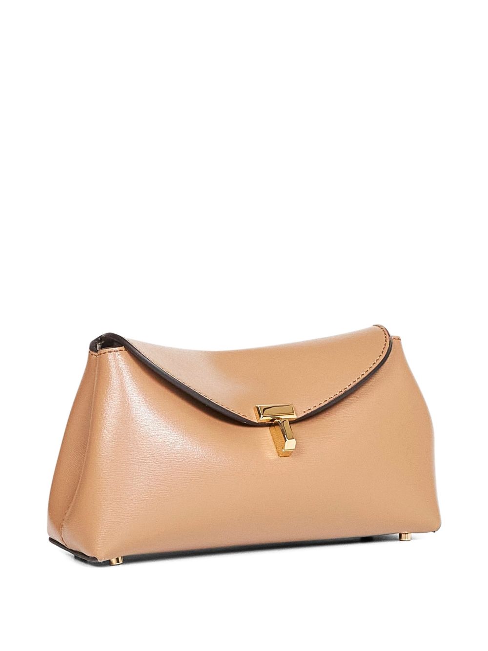 TOTEME Toteme Women T-Lock Mini Leather Clutch