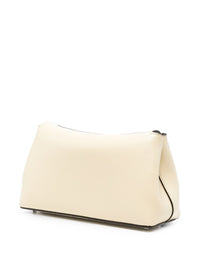 Toteme Women T-Lock Mini Leather Clutch