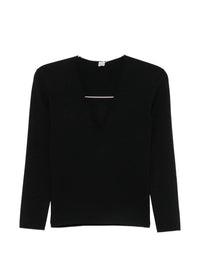 Toteme Women V-Necked Sweater