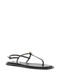 Toteme Women T-Strap Leather Sandals