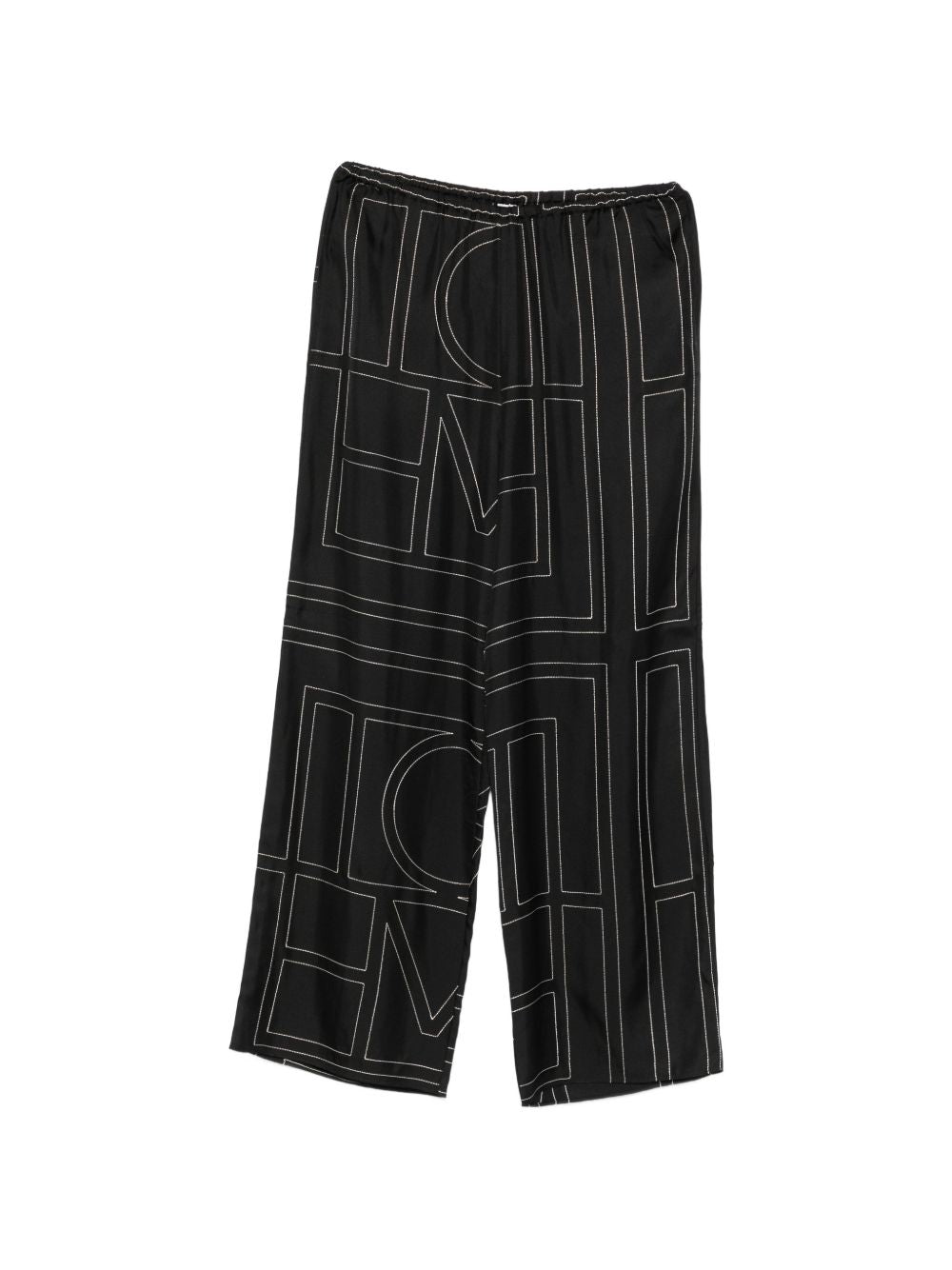 TOTEME Toteme Women Monogram Silk Pajama Trousers