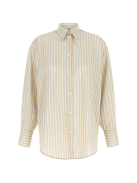 Toteme Women Striped Oversized Shirt