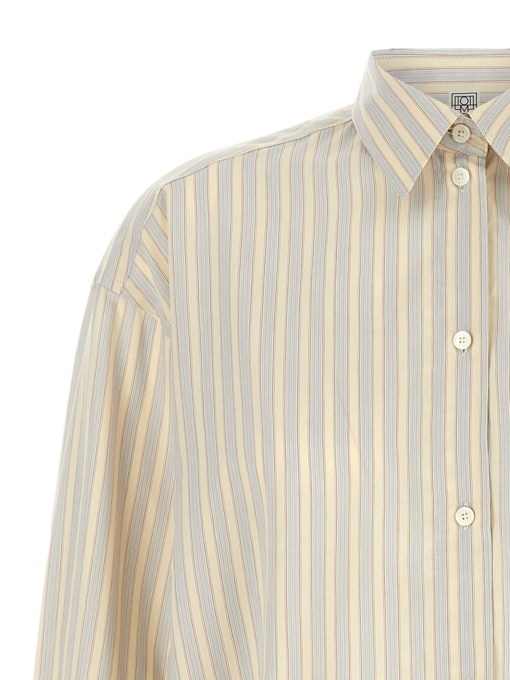 Toteme Women Striped Oversized Shirt