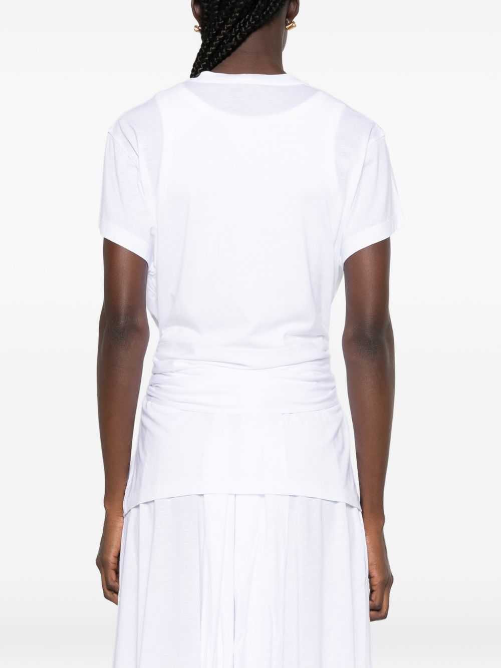 TOTEME Toteme Women Cotton Blend Tie-Waist Top