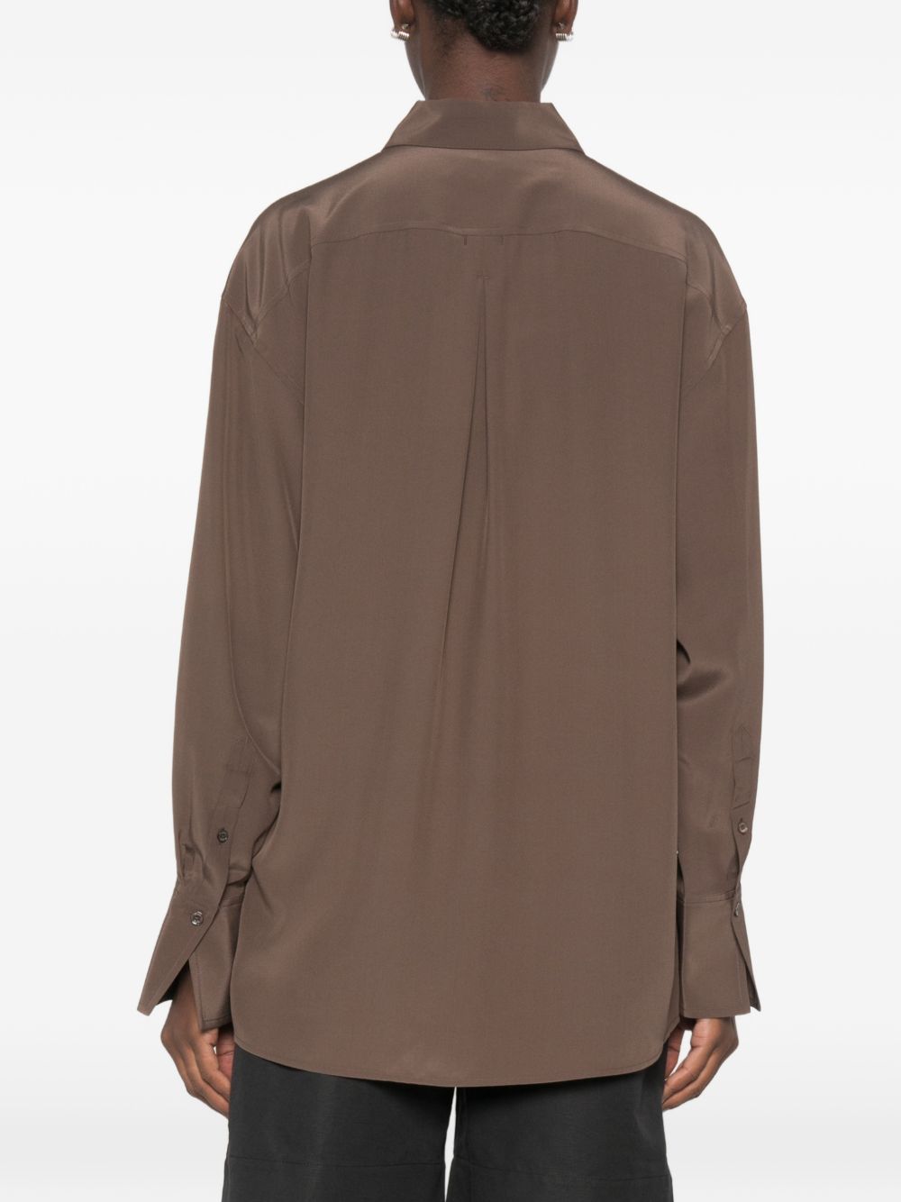 Toteme Women Crepe Silk Shirt