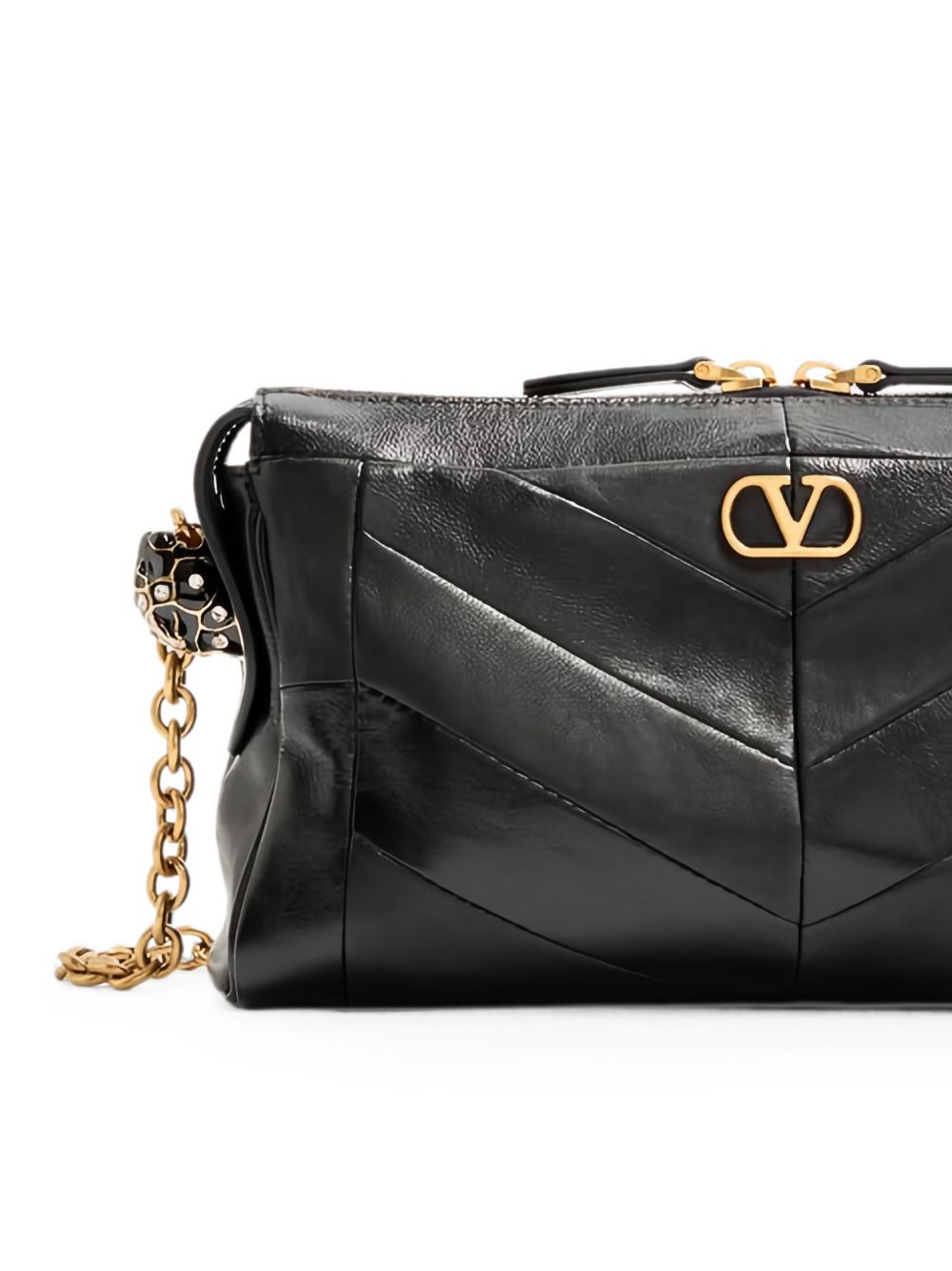 Valentino Garavani Women Panthea Small Leather Shoulder Bag