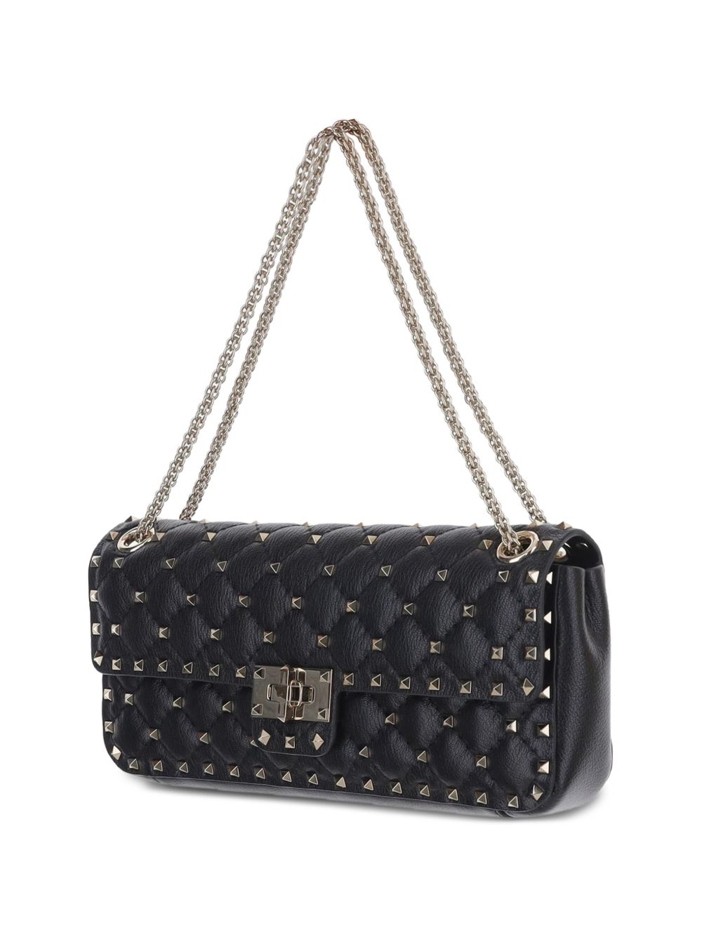 Valentino Garavani Women Rockstud Spike Small Leather Shoulder Bag