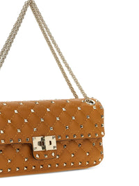 Valentino Garavani Women Rockstud Spike Small Leather Shoulder Bag